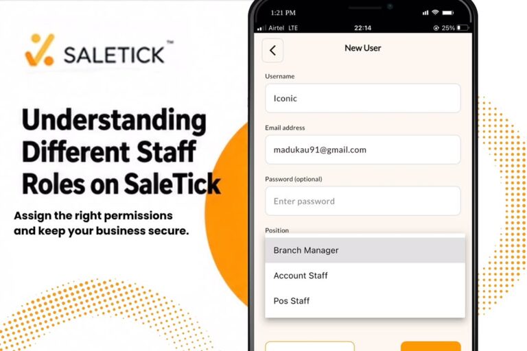 Understanding Different Staff Roles on SaleTick: A Guide for Nigerian Business Owners