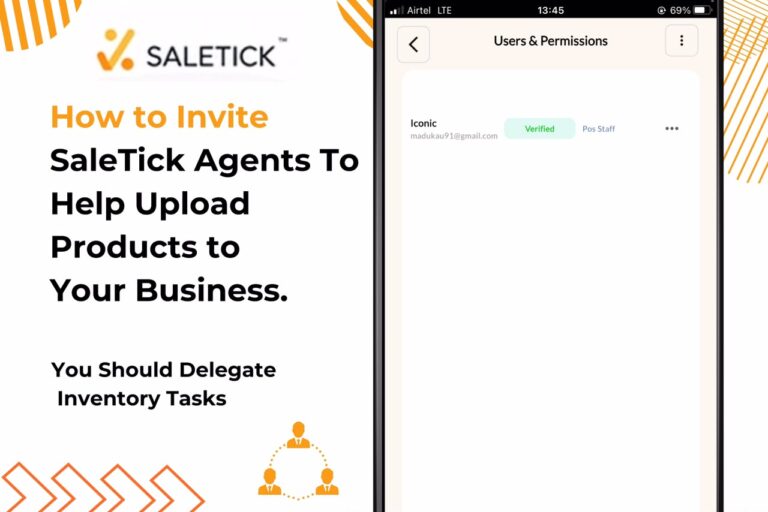 How to Invite SaleTick Agents to Help Upload Products to Your Business